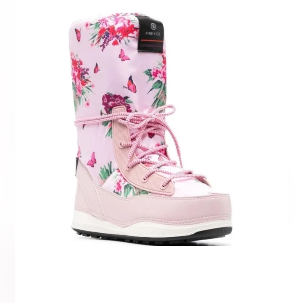 LoveShackFancy x Bogner Fire and Ice La Plange Snow Boots